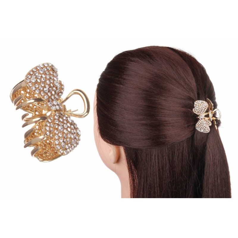 Краб для волос металлический 1-193077