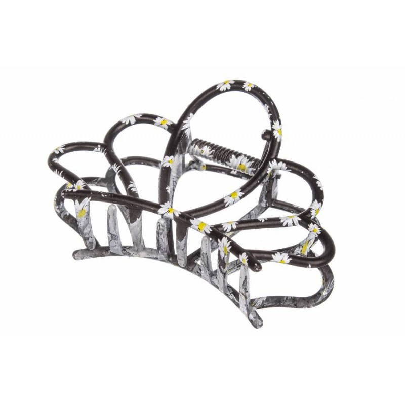 Краб для волос металлический 8см 1-186208