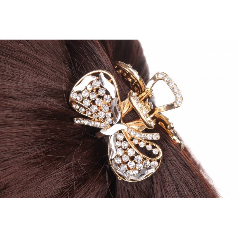 Краб для волос металлический 1-193084