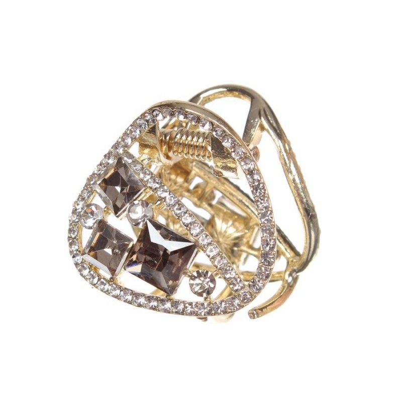 Краб для волос металлический 