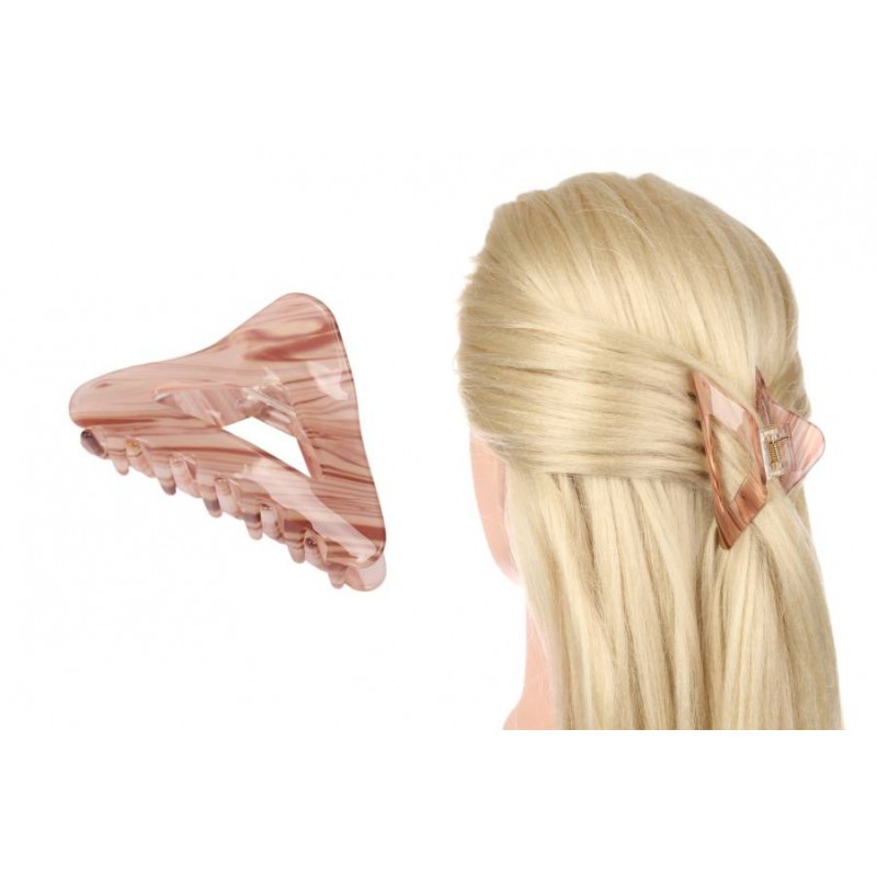 Краб для волос французкий пластик 1-214840