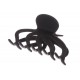 Краб для волос черный матовый  1-207897