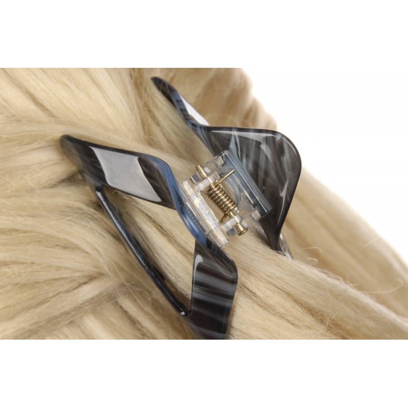 Краб для волос французкий пластик 1-214857