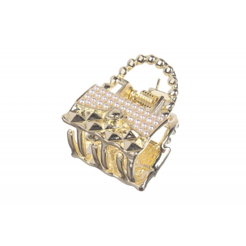 Краб для волос металлический 2,5 см 1-197525