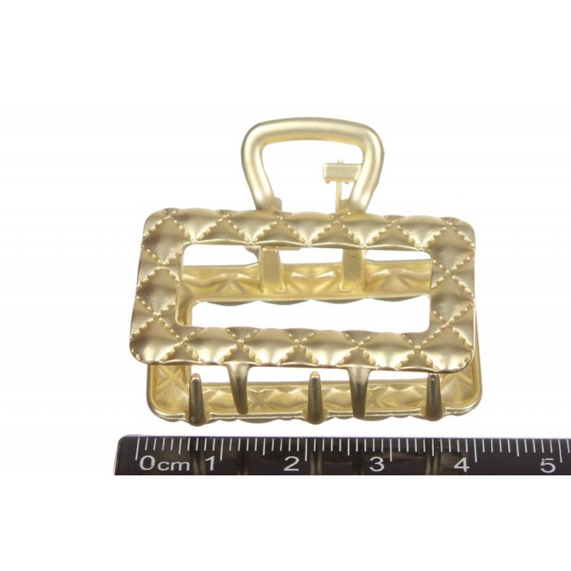 Краб металлический золото матовый 4,5см 1-206067