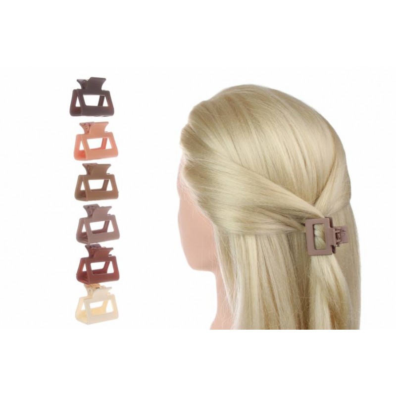 Краб для волос пластиковый 4см 1-202267