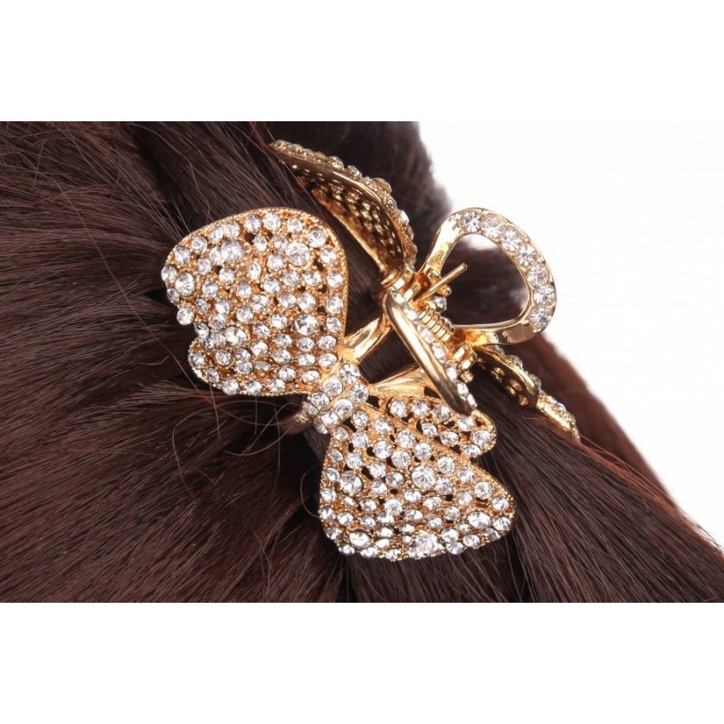 Краб для волос металлический 1-193077