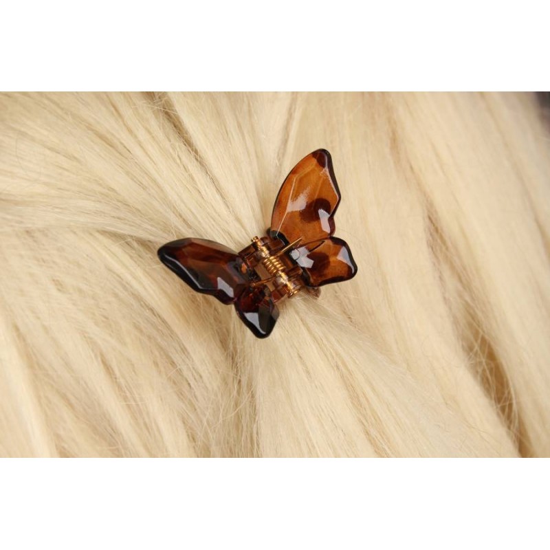 Краб для волос пластиковый 4,5см 1-214642