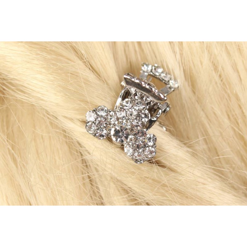 Краб для волос металлический 