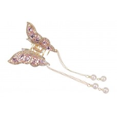 Краб для волос металлический 