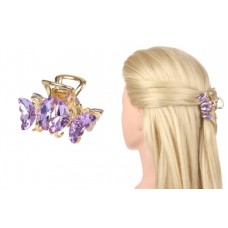 Краб для волос металлический 