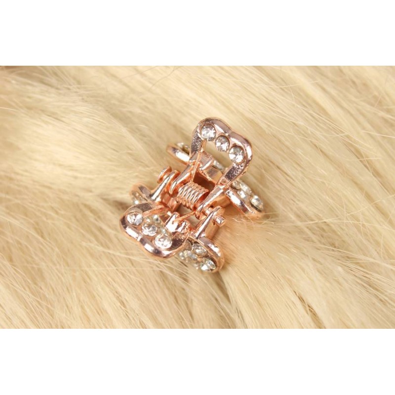 Краб для волос металлический 