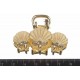 Краб для волос металлический 5см 1-191028