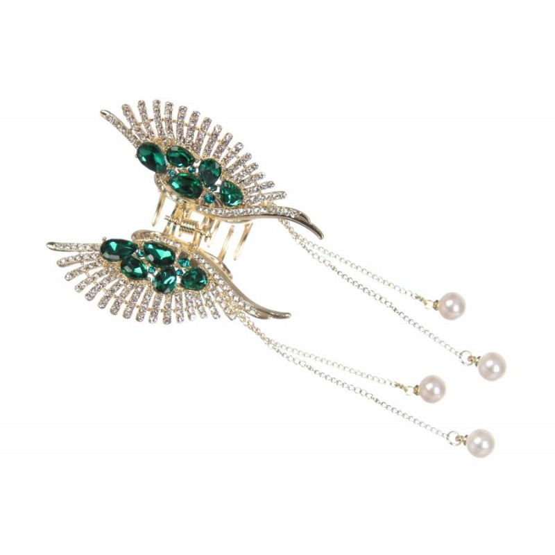 Краб для волос металлический 