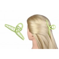 Краб для волос салатовый 1-192971