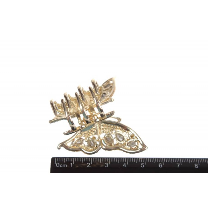 Краб для волос металлический 