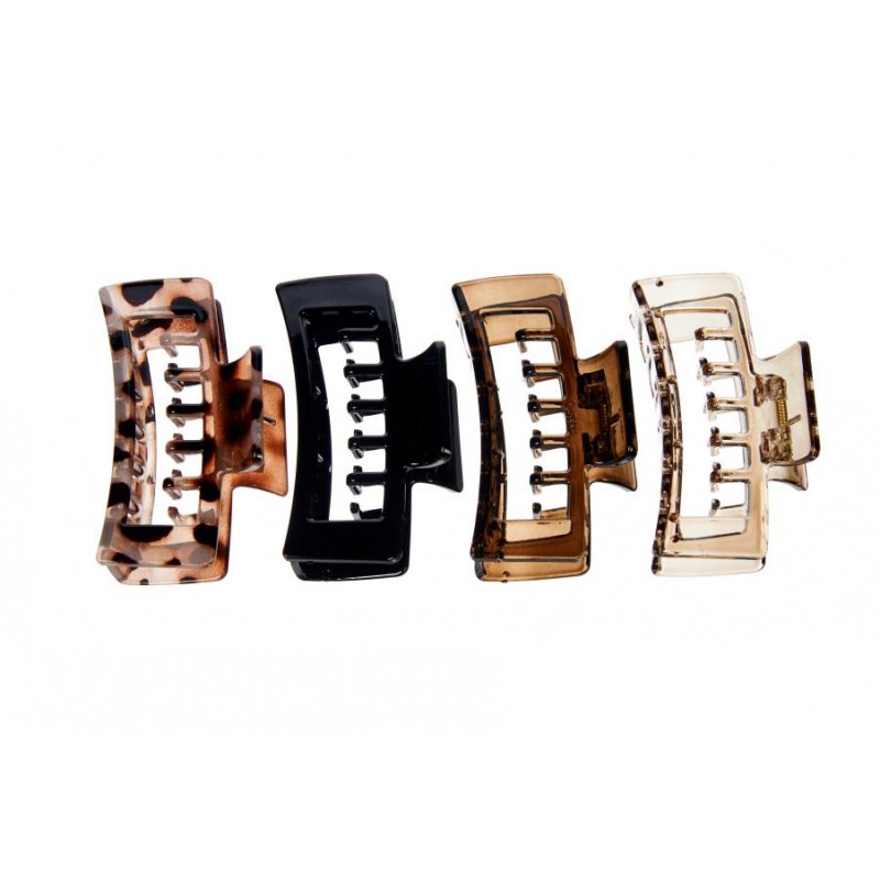 Краб для волос пластиковый 8,5см 1-217223