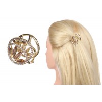 Краб для волос металлический 