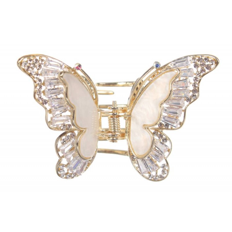 Краб для волос металлический 