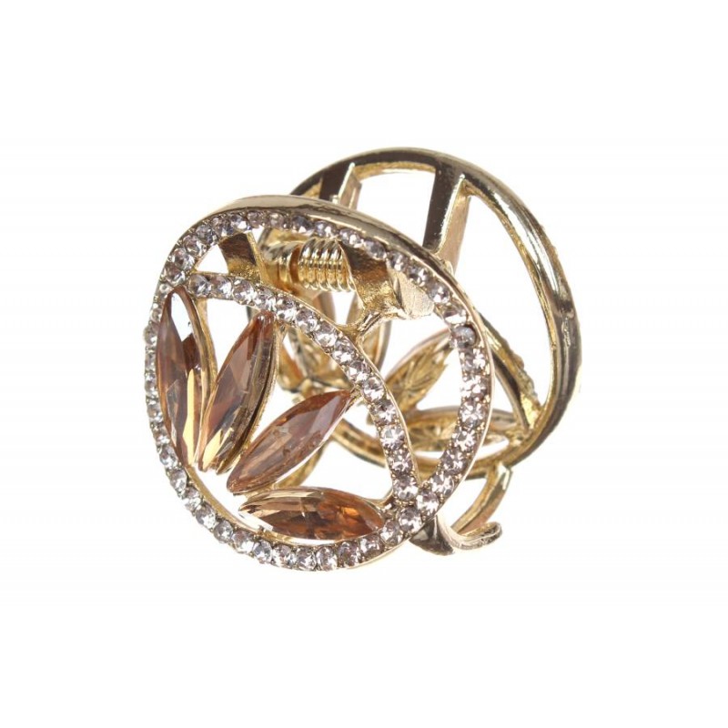 Краб для волос металлический 