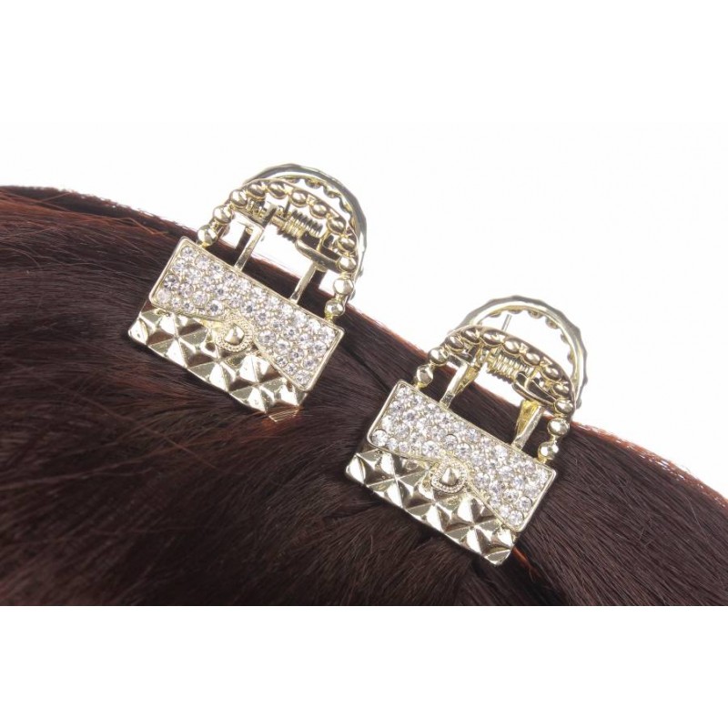 Краб для волос металлический 2,5 см 1-197532