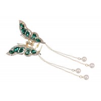 Краб для волос металлический 