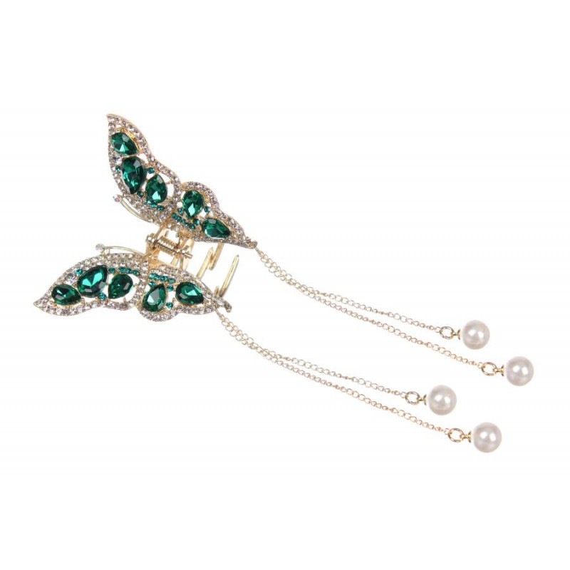 Краб для волос металлический 