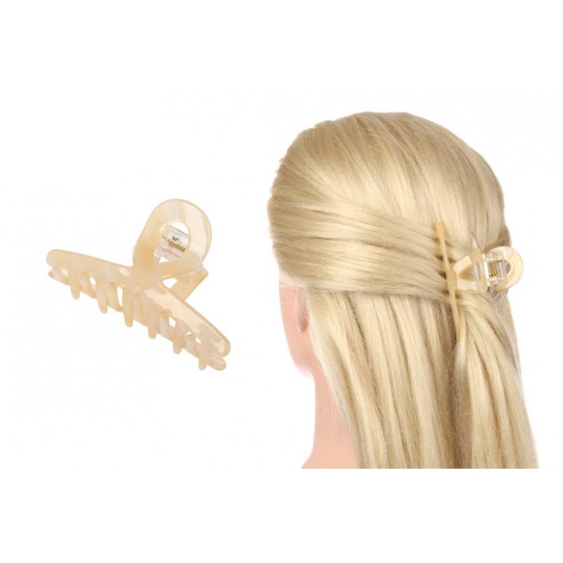 Краб для волос французкий пластик 1-214925