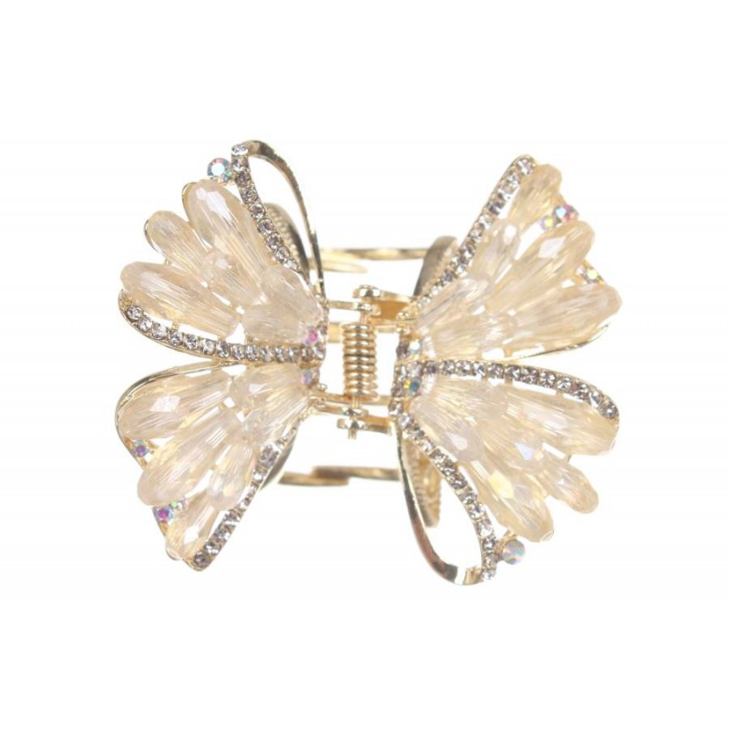 Краб для волос металлический 