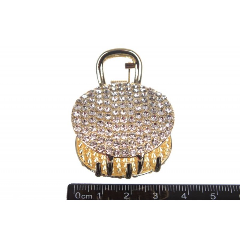 Краб для волос металлический 