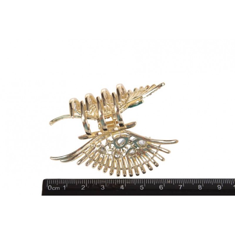 Краб для волос металлический 