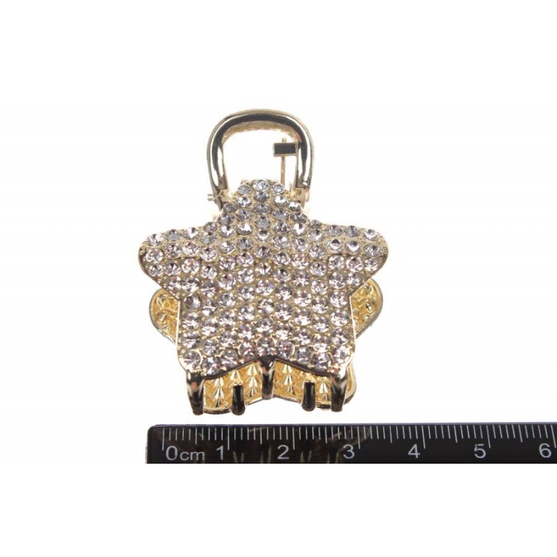 Краб для волос металлический 