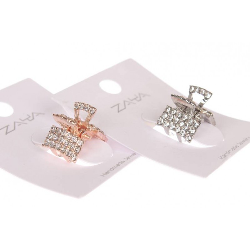 Краб для волос металлический 