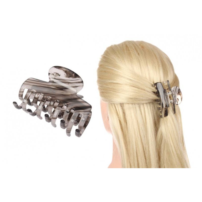 Краб для волос французкий пластик 1-214895