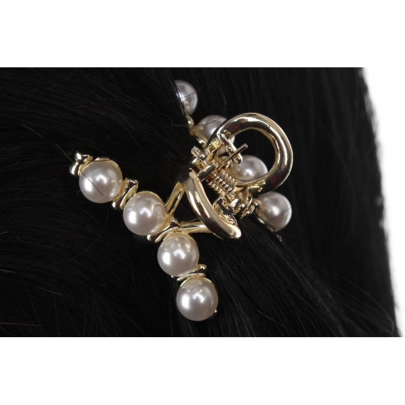 Краб для волос металлический 