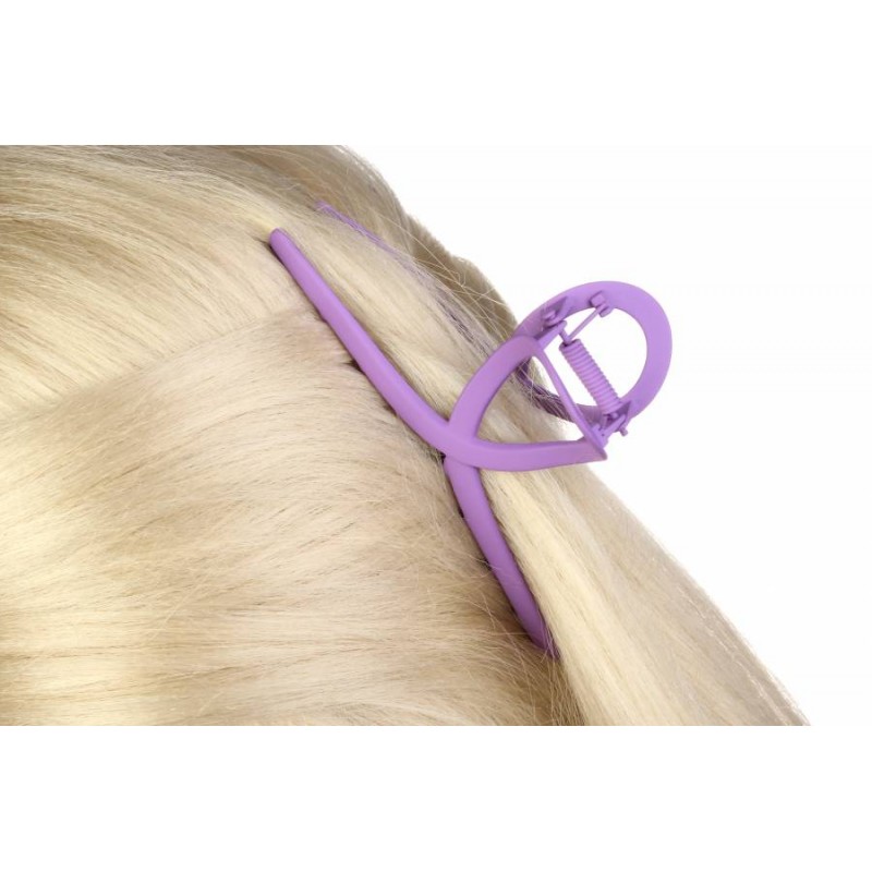Краб для волос фиолетовый 1-192995