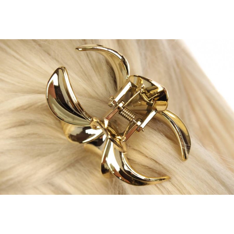 Краб для волос металлический 8см 1-208122