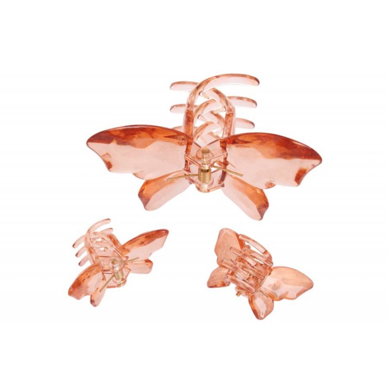 Краб для волос 8см+2 по 4см 1-209822