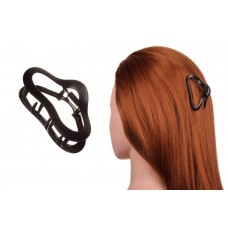 Краб для волос металлический  6см черный 1-213409