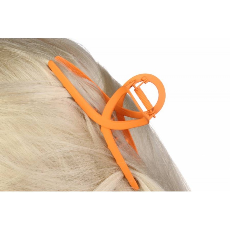 Краб для волос оранжевый 1-193015