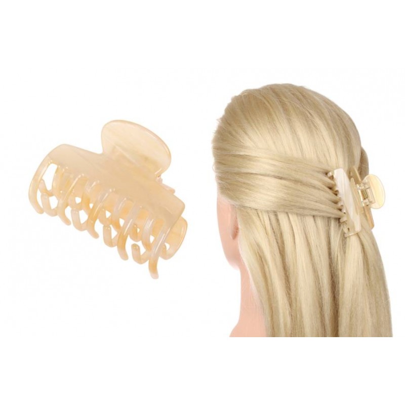 Краб для волос французкий пластик 1-214888