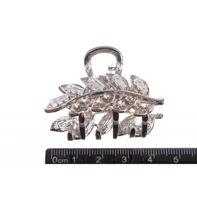 Краб для волос металлический 