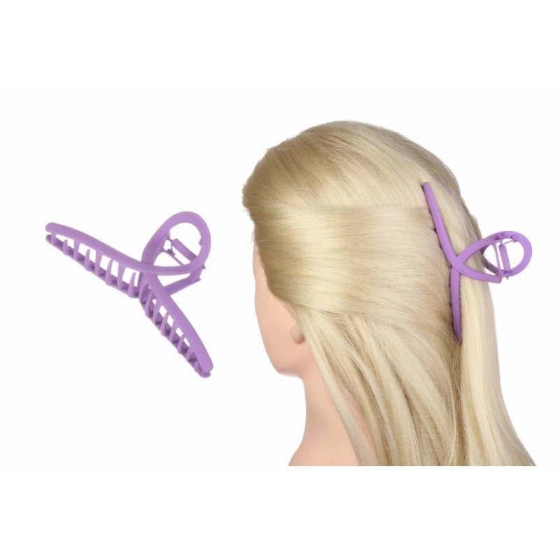 Краб для волос фиолетовый 1-192995