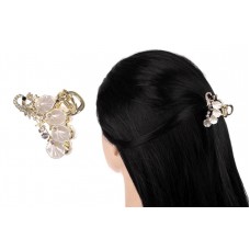 Краб для волос металлический 