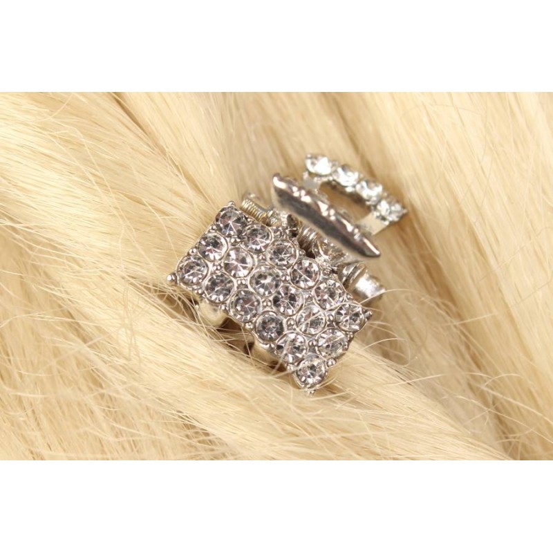 Краб для волос металлический 