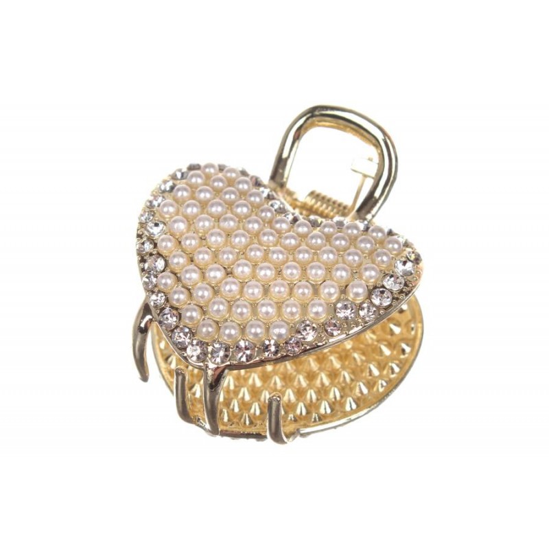 Краб для волос металлический 