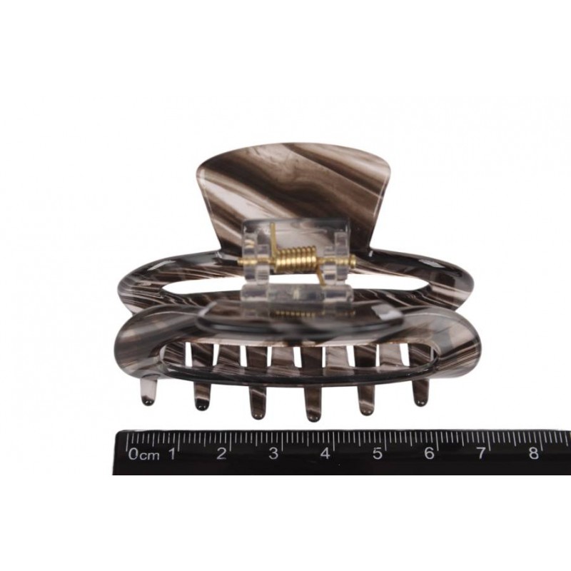 Краб для волос французкий пластик 1-212990