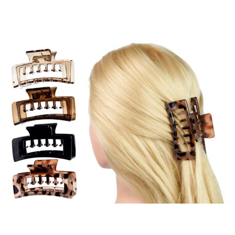 Краб для волос пластиковый 8,5см 1-217223