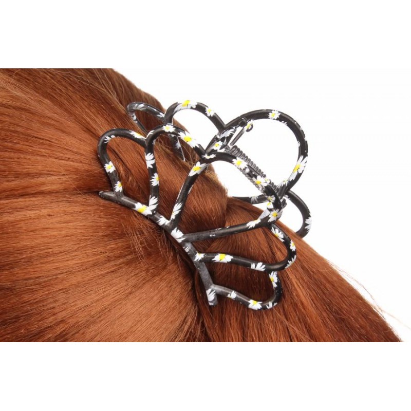 Краб для волос металлический 8см 1-186208