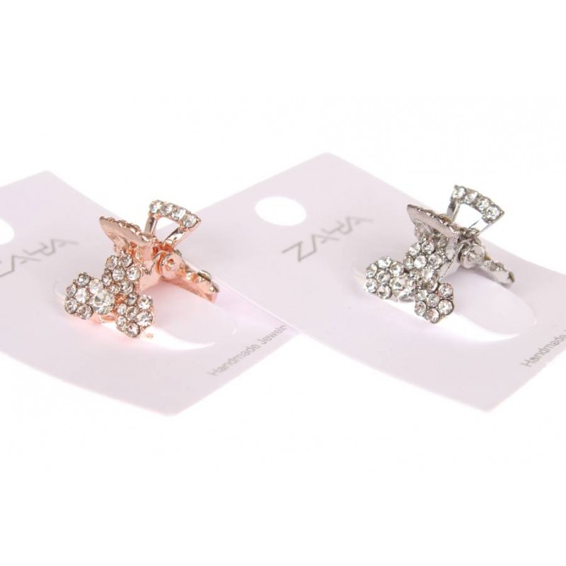 Краб для волос металлический 